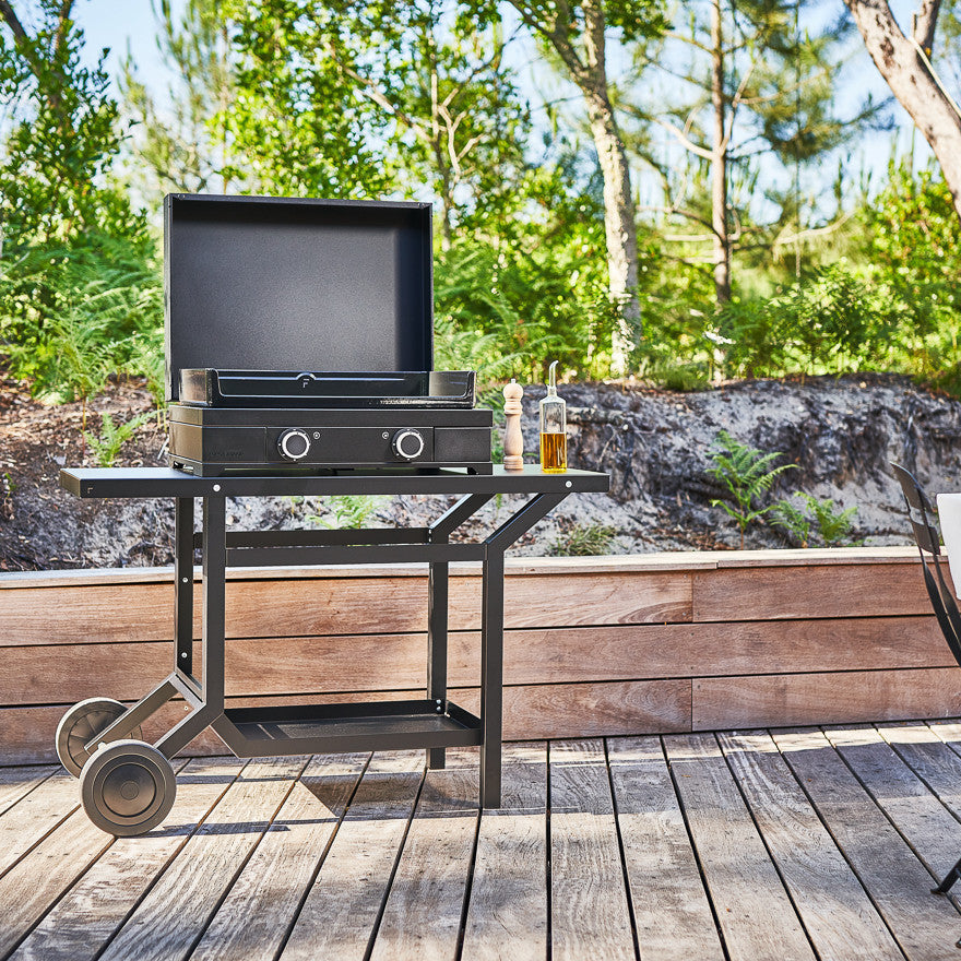 Forge Adour Modern Deksel 60 | Zwart Staal Plancha Kap Forge Adour