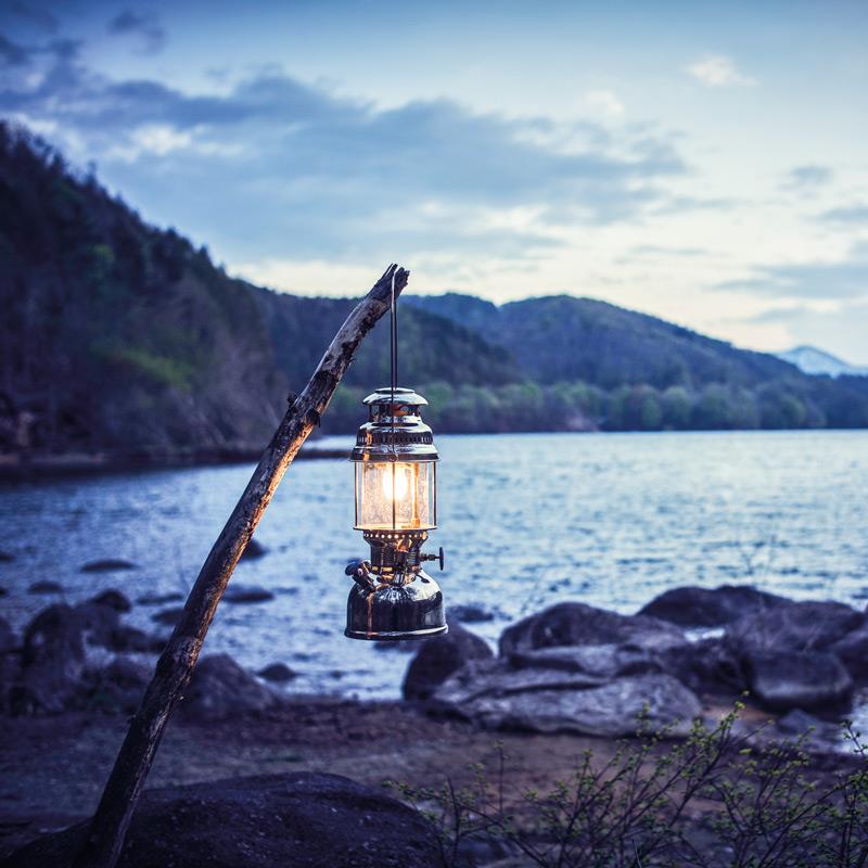 Petromax Olielantaarn HK500 Chroom Petromax