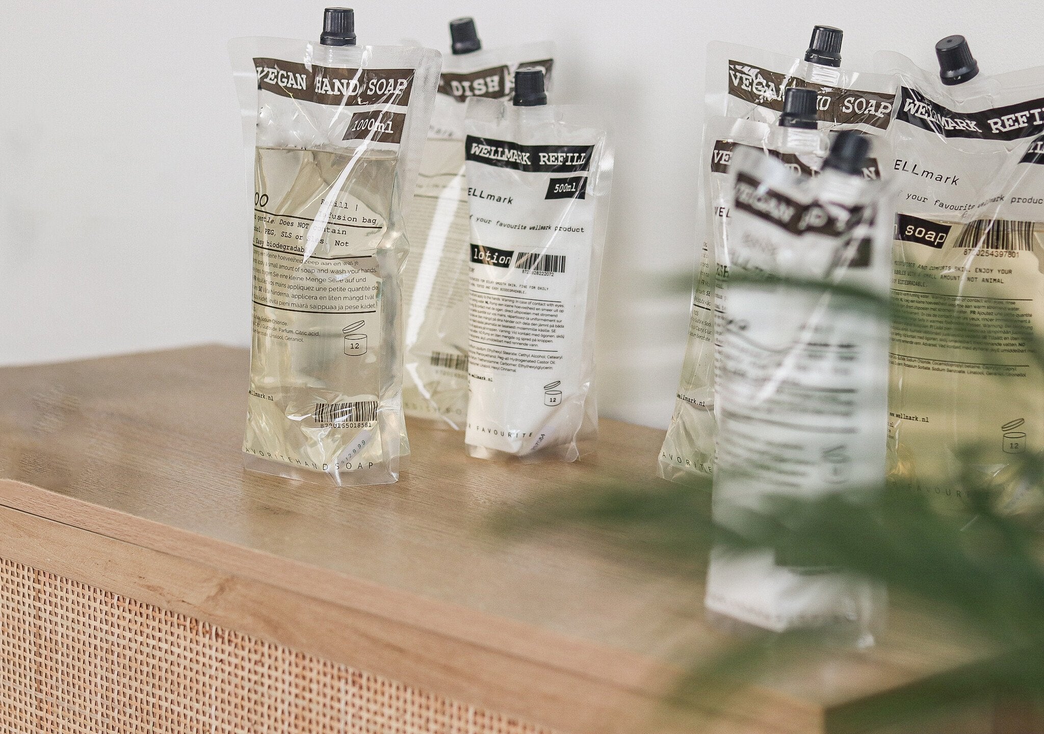 Wellmark Refill Handzeep 1L Bamboo Wellmark