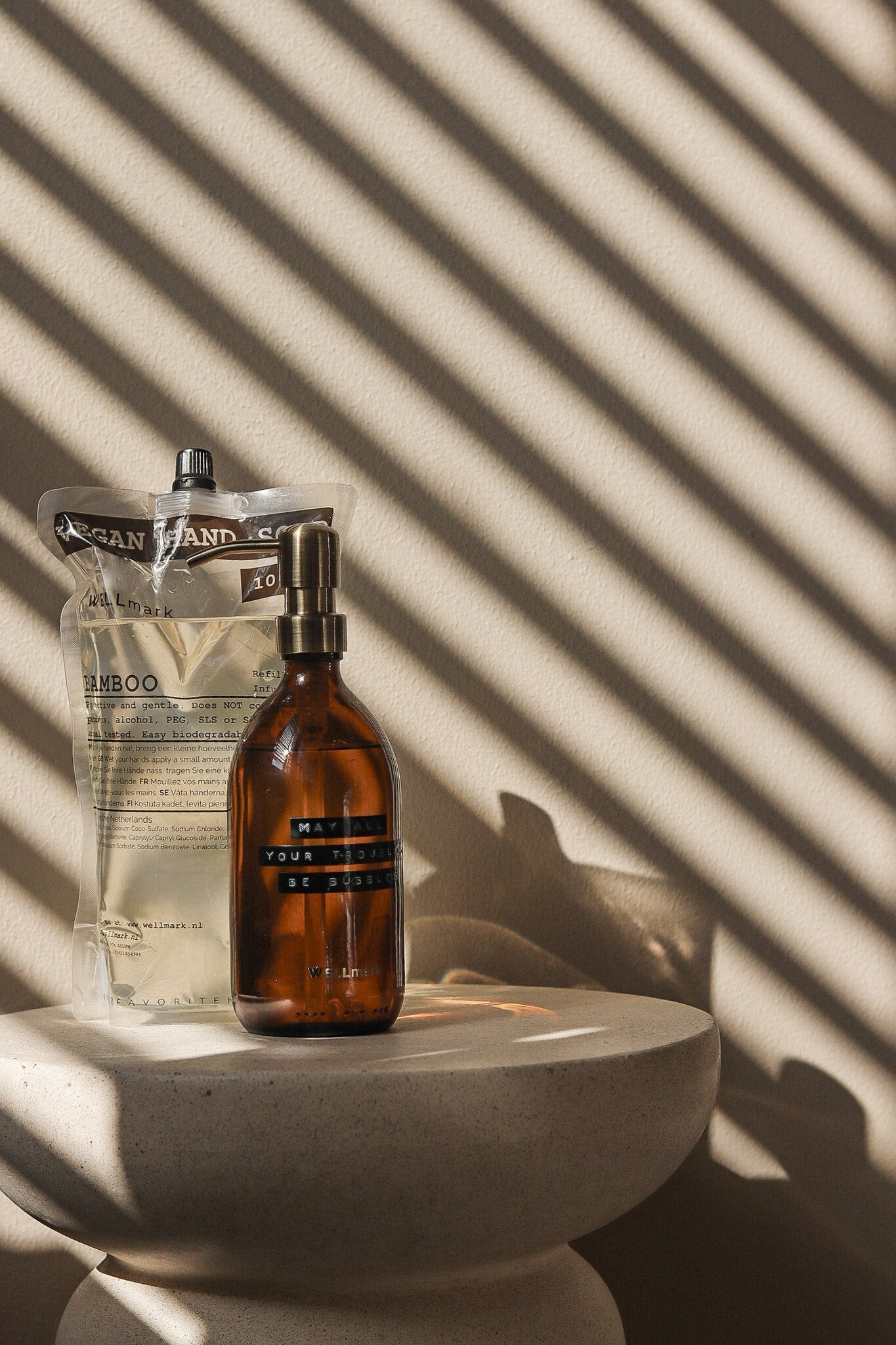 Wellmark Refill Handzeep 1L Bamboo Wellmark