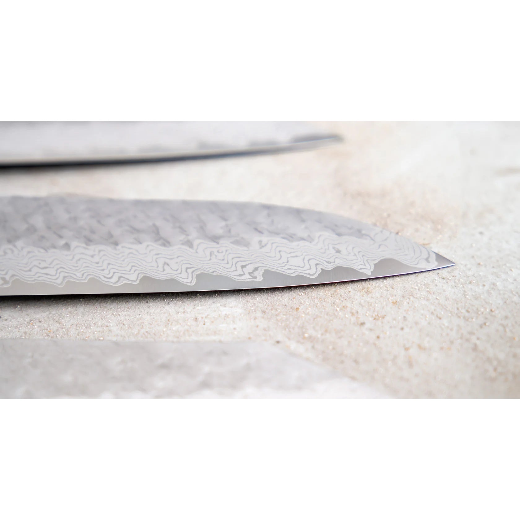 Nigara Gyuto VG-10 Damascus Tsuchime 240mm Mes Braainest