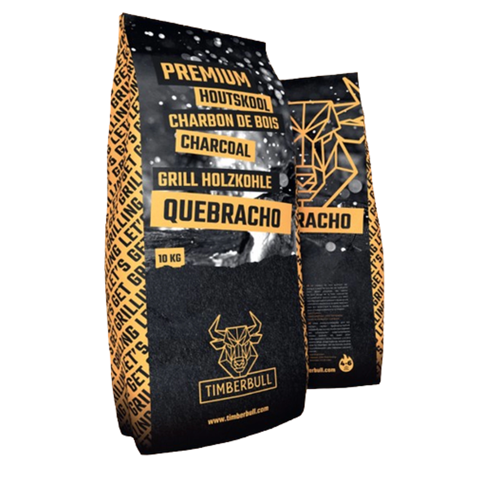 Quebracho houtskool TimberBull premium Timberbull