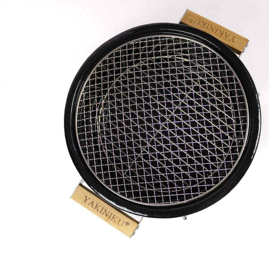 YAKINIKU Shichirin Round keramiek rvs Yakiniku