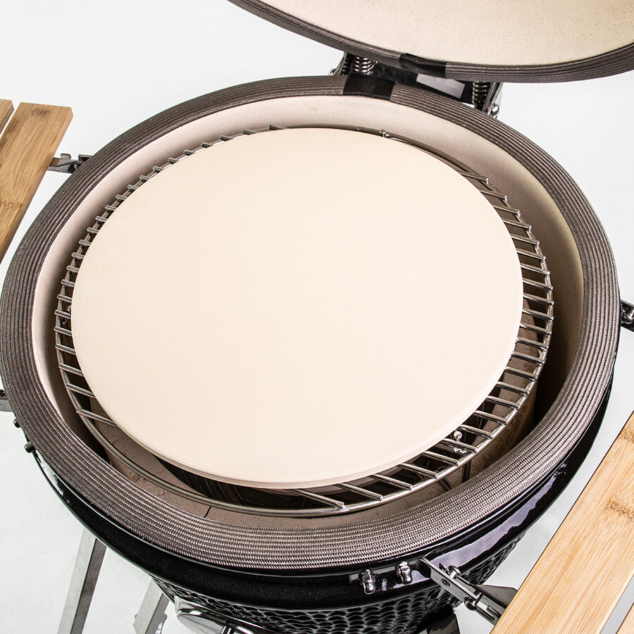 YAKINIKU Pizzasteen – Kamado pizza steen MINI t/m XL Braainest