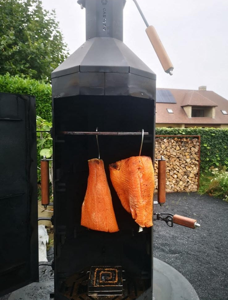 Koud gerookte zalm