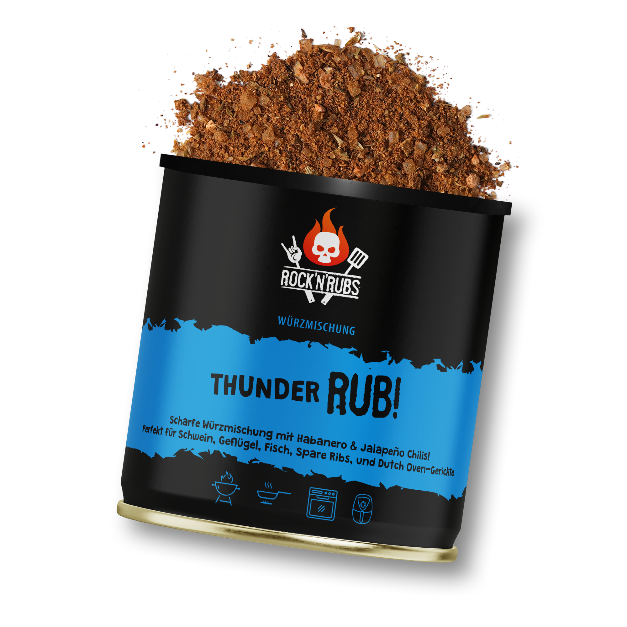 Kruiden Rock'N'Rubs Thunder Rub Rock'N Rubs