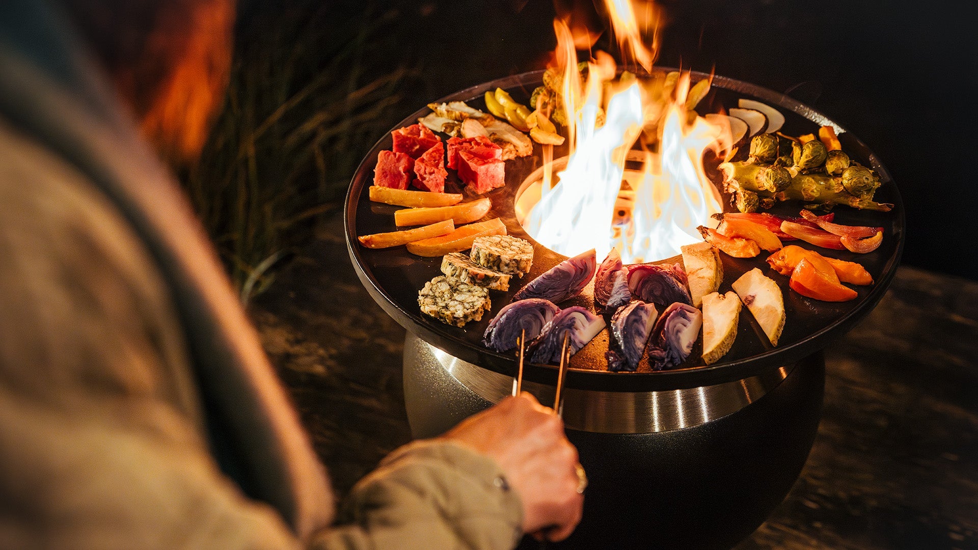 MOON 45 Plancha – Gietijzeren Grillring voor MOON Vuurkorf Höfats