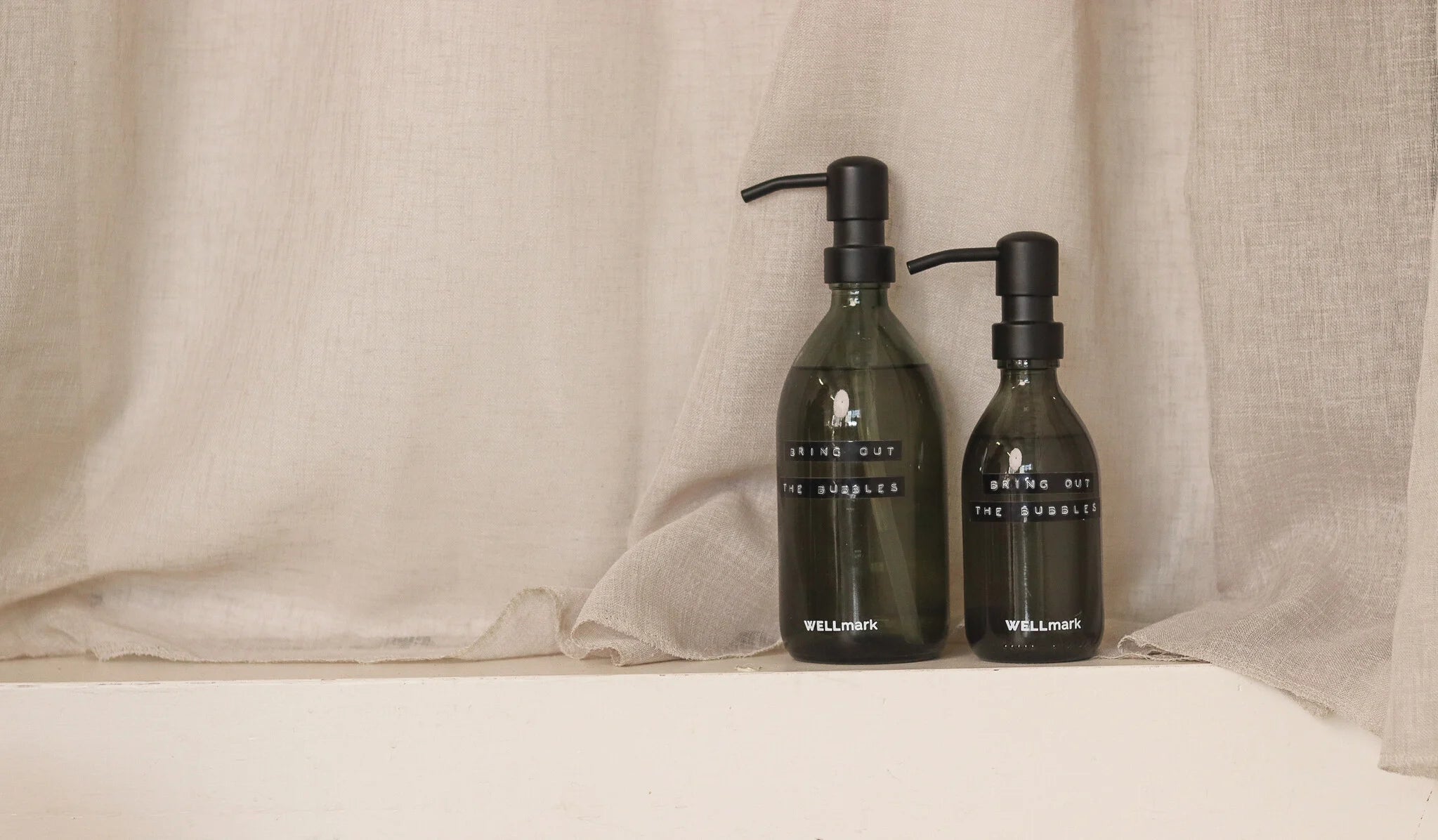 Wellmark Handzeep Dark Amber 500 ml Bring Out The Bubbels Wellmark