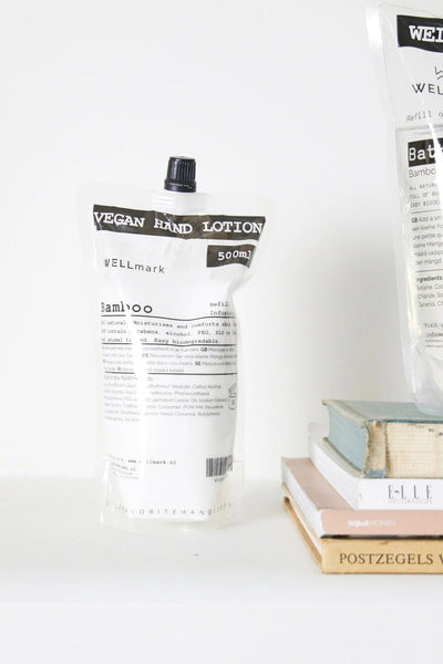 Wellmark Refill Handlotion Bamboe 500ml Wellmark