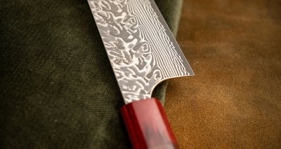 Kato Bunka SG2 Black Damascus 170mm Mes Braainest