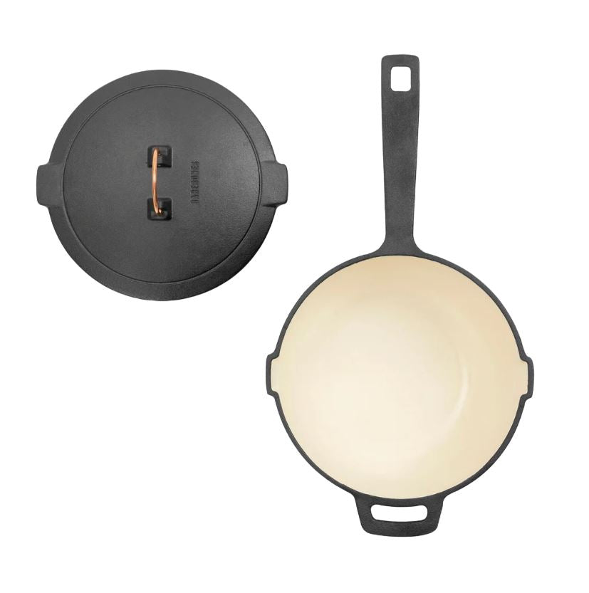 Barebones Saucepan: geëmailleerde steelpan Barebones