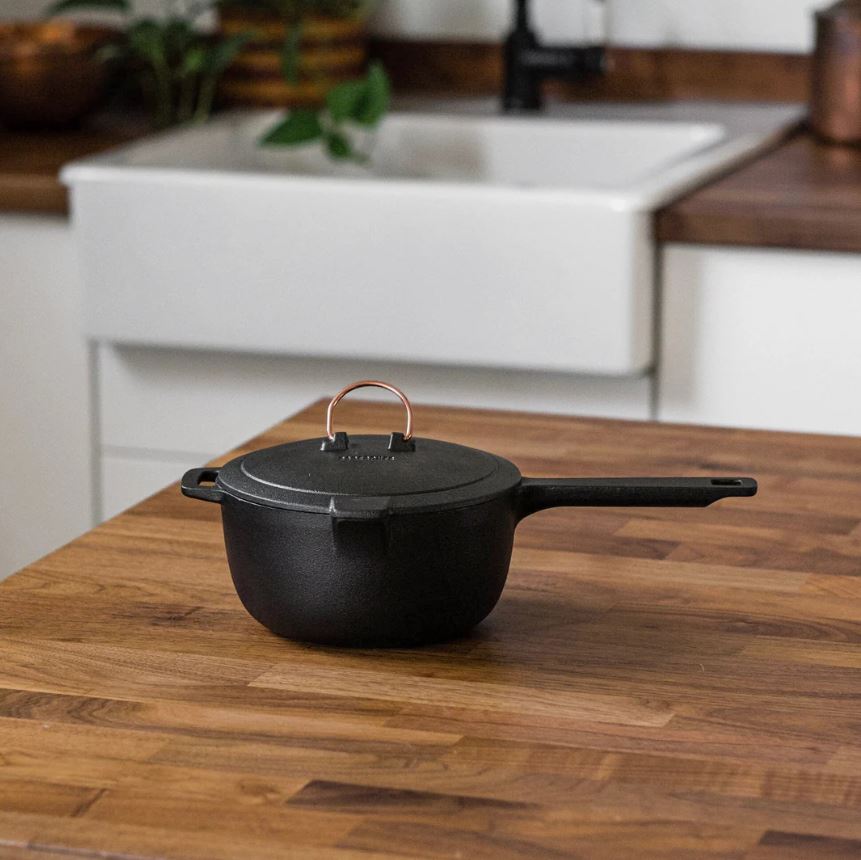 Barebones Saucepan: geëmailleerde steelpan Barebones