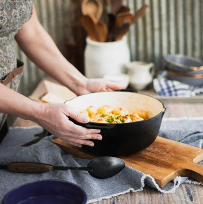 Barebones Stock Pot – Gietijzeren Braadpan 30cm Braainest