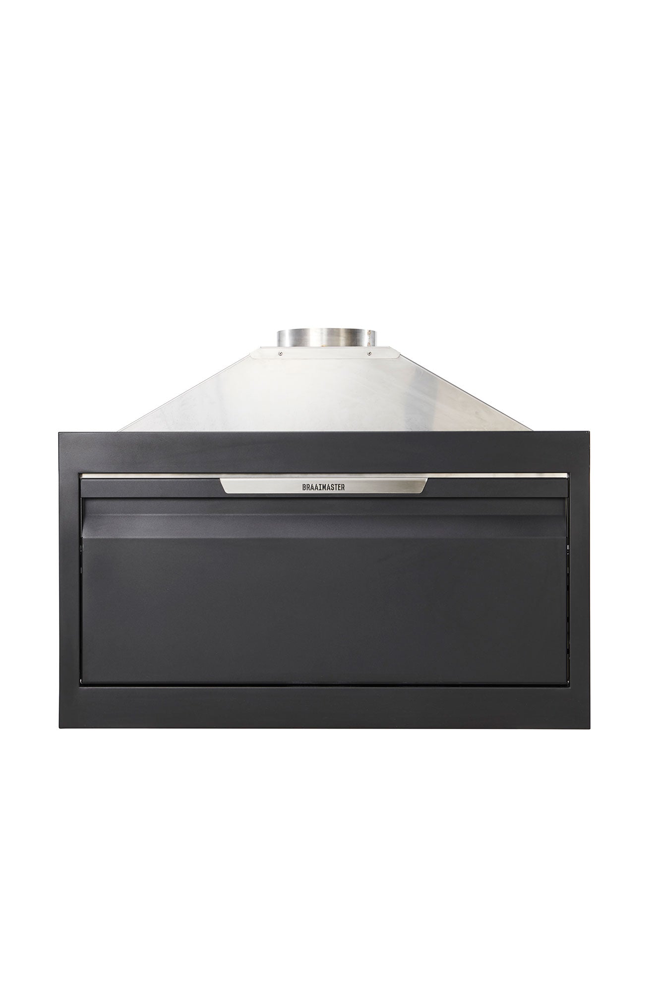 Braaimaster Build In Duo Black RVS Braaimaster