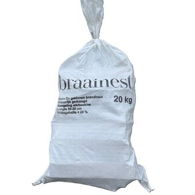 Braainest Brandhout Eik/Berk/Es 30-35cm 20kg Braainest