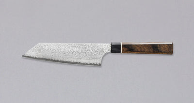 Bunka Black Damascus 165mm Japans Koksmes Braainest