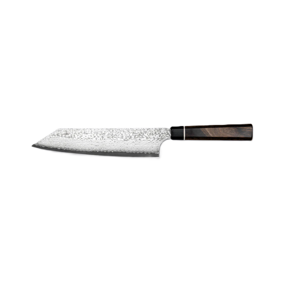 Suncraft Bunka Black Damascus 200 mm – Veelzijdig Japans Keukenmes Braainest