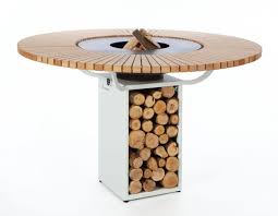 Caspero Design Teppanyaki met afzelia houten omranding Caspero Design