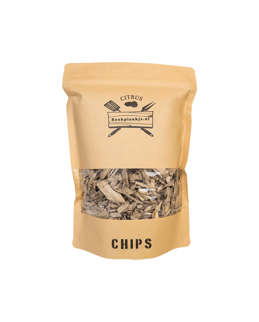 Citrus Rookchips 2L – Milde Fruitige BBQ Smaak Rookplankje
