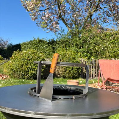 Chuck Spatel voor Plancha BBQ | RVS BBQ Accessoire Chuck