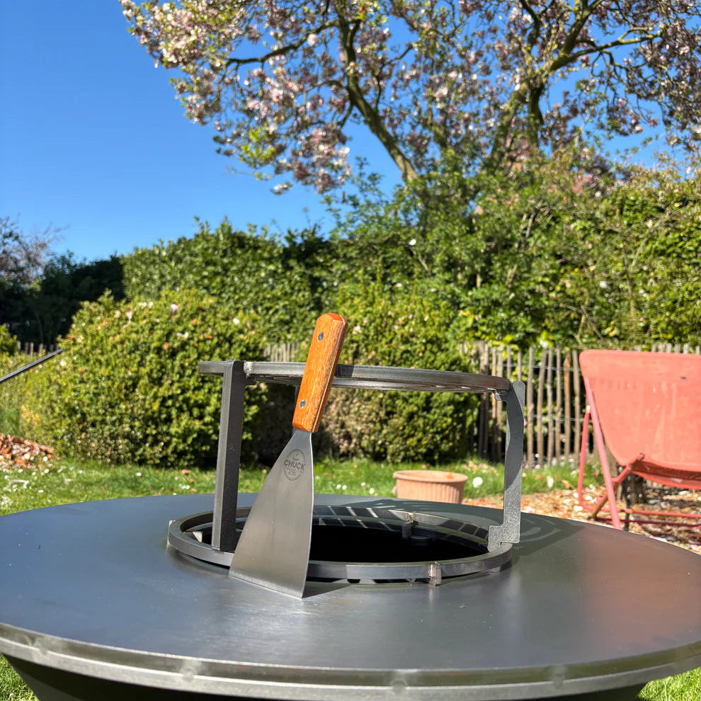 Chuck Spatel voor Plancha BBQ | RVS BBQ Accessoire Chuck