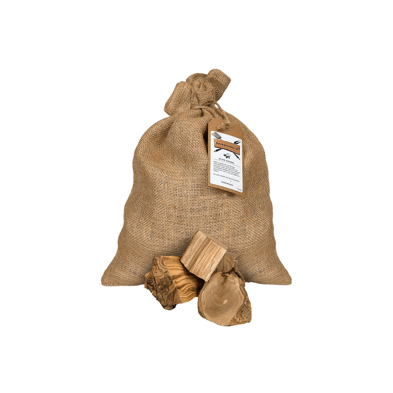 Rookplankje Olive chunks Rookplankje