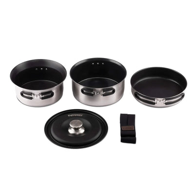 Dimego Kookgerei – Complete camping pannenset Petromax