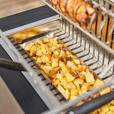 Forge Adour Grill 918.66 | RVS Houtskool Grill met Spit Forge Adour
