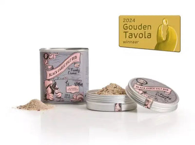 Funky Ouma Black Garlic Salt Rub - Umami zout Funky Ouma