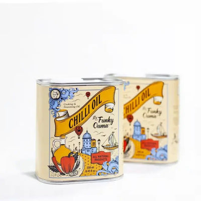 Funky Ouma Chilli Oil 250 ml Funky Ouma