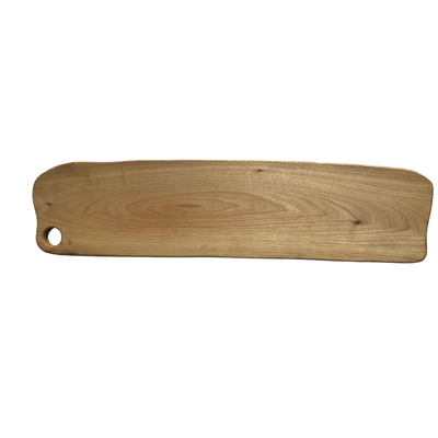 Extra grote serveerplank van kastanjehout – 75 x 20-30 cm Braainest