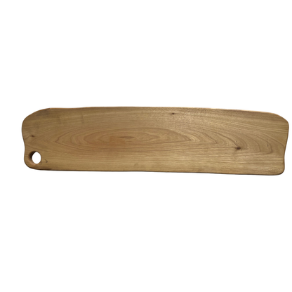 Extra grote serveerplank van kastanjehout – 75 x 20-30 cm Braainest