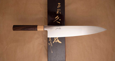 Gyuto-mes -Japanse variant traditionele Europese koksmes 270mm Braainest