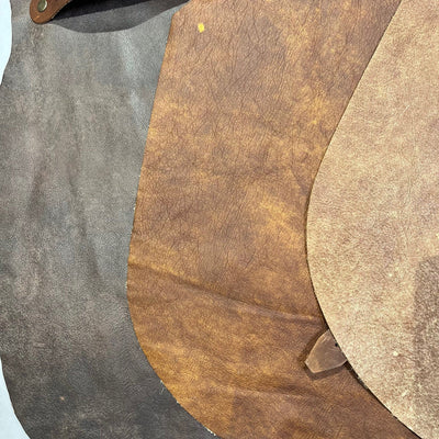 Handgemaakt Lederen traditioneel BBQ Schort Saint Sauveur