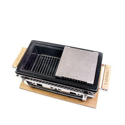 YAKINIKU Shichirin Rectangle Teppannyaki plaat Yakiniku