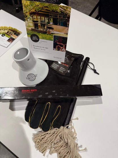 BBQ geschenkkit: YAKINIKU Kamado Accessoires Set Braainest