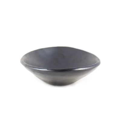 Irregular Bowl Black Pottery
