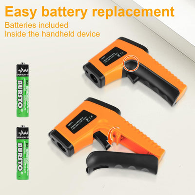 Infrarood Thermometer Gun -50°C tot 550°C Laser Braainest