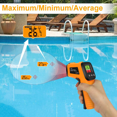 Infrarood Thermometer Gun -50°C tot 550°C Laser Braainest