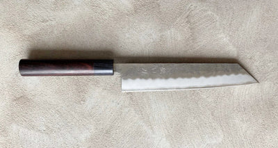 Veelzijdig Japans Hokiyama Kiritsuke Ginsanko 210mm mes Braainest