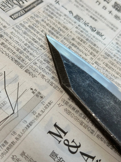 Japans mes Hatsukokoro Shirasagi 180mm Braainest