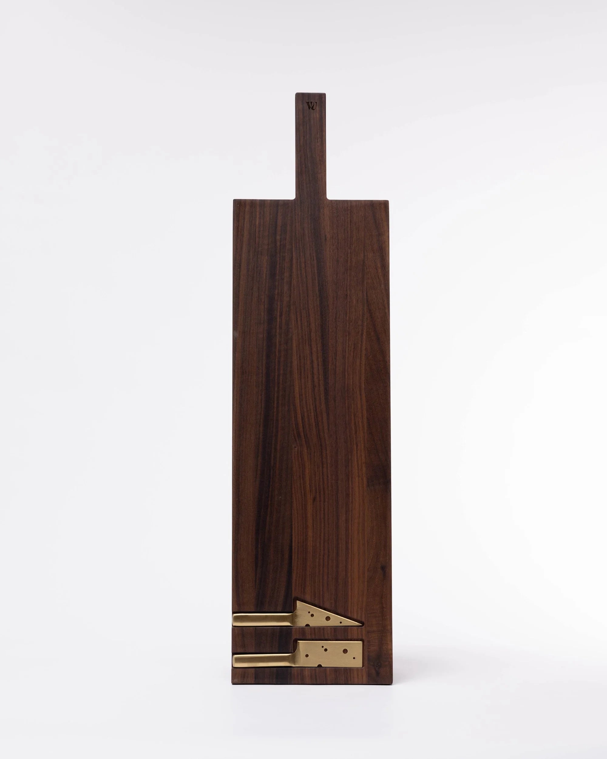 Kaasplank met Messen van Hout – Luxe Serveerplank Braainest