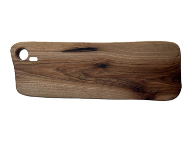 Kastanjehouten tapasplank 50x20cm - handgemaakt Braainest