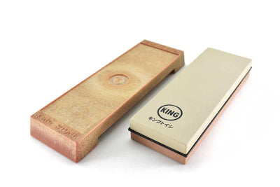 King KW65 1000 - 6000 Grit Combinatie Wetsteen Braainest