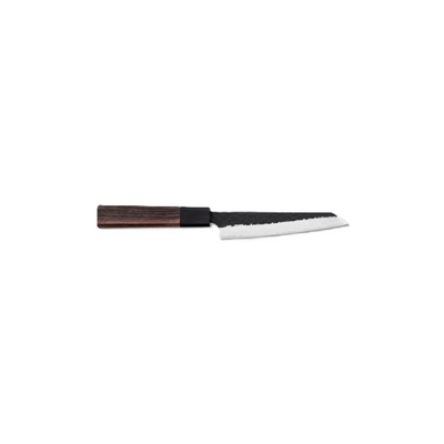 Uitmuntend Japans mes Kouhei-Shinmatsu Petty Black 135mm Braainest
