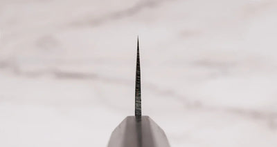Krachtig handgemaakt Japans precisie mes voor fijn snijwerk 120 mm Braainest