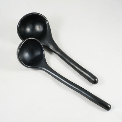 Ladle Black Pottery