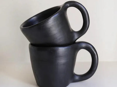 Mug Black Pottery