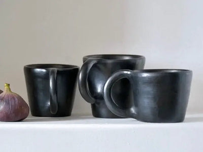 Mug Black Pottery