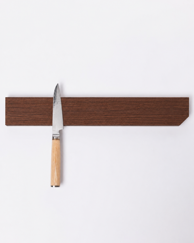 Messenhouder Walnoothout 40 cm Magnetisch voor Wand Braainest